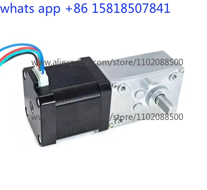 5840-42 Stepping DC Geared Motor Driver Large Torque Force Miniature Speed Regulation Turbine Worm Small Motor