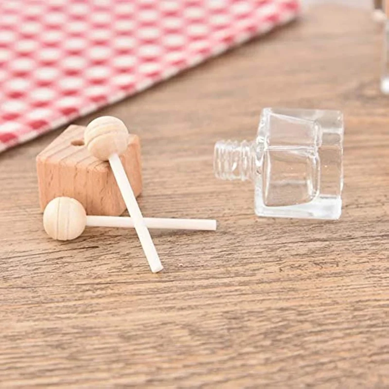 Empty Bottle, Empty Essential Oil Diffuser Bottle Car Air Purifier, Car Perfume Diffuser Bottle Aromatherapy Fragrance Ornament