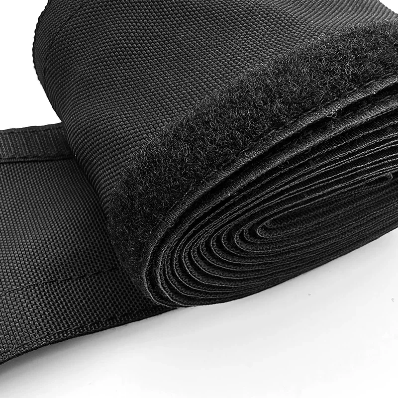 Multi Purpose Self Adhesive PET Nylon High Temp Braided Cable Sleeve 10-140mm 1-10M Flexible Wire Harness Protector Wrap