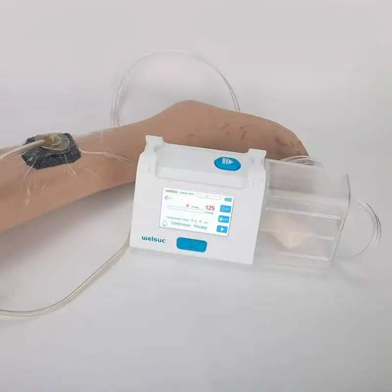 negative pressure wound therapy system for wound therapy NPWT vacuum wound suction pump NPWT dressing kit disposable canister
