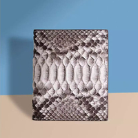 2026 New Fashion Business Men's Wallets Python Skin Genuine Leather Short Wallet Men Male Cash Purses Clutch Boy Casual Wallets