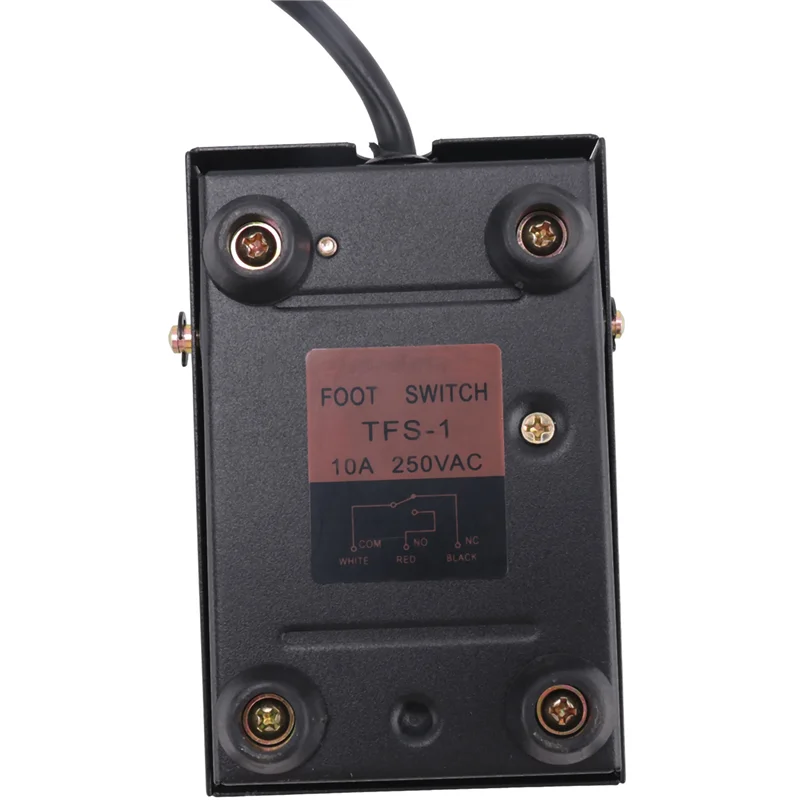 

Flash Trend 4X Hand Metal Foot Pedal Switch 1.8 Meters Cable 2 Pins Connector Spot Welding Tig Torch