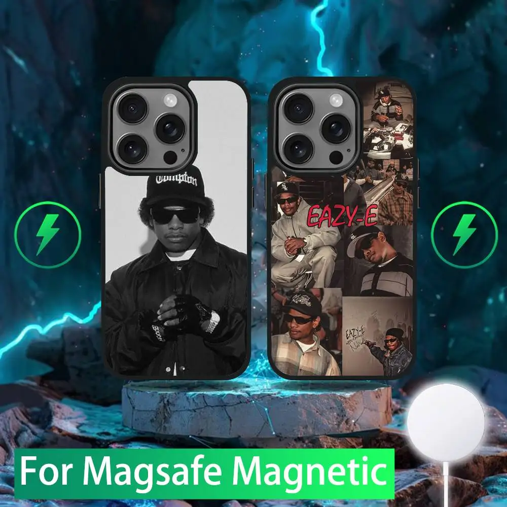 

Rapper E-Eazy E Phone Case For iPhone 16,15,14,13,12,11,Pro,Max,Plus,Mini,SE New Magsafe Magnetic Wireless Charging