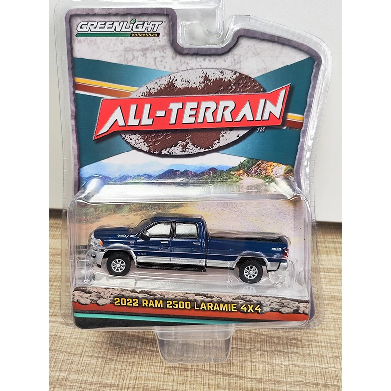 Greenlight 1/64 Proportion 2022 Ram 2500 Laramie T2 Van - Easter 2021 Series Diecast Model Alloy Car Child Christmas Gift