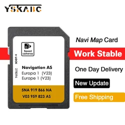 5NA 919866 UE Speicherkarte Tarjeta SD Europa V20 Sistema de navegación 2025 Actualización Navi Nuevo para Discover Media System AS