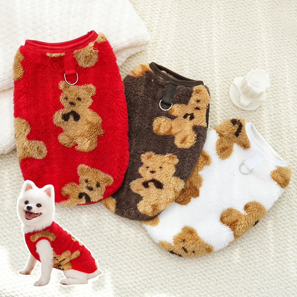 Warm Flannel Pet Coat 3
