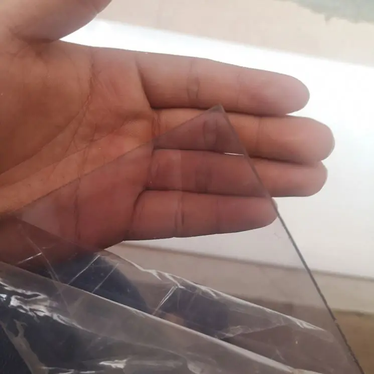 جودة عالية 3 5 15 مللي متر لوح صلب واضح البلاستيك الحيوانات الأليفة Petg ورقة سميكة للإعلان يعرض لافتات 1 لفة