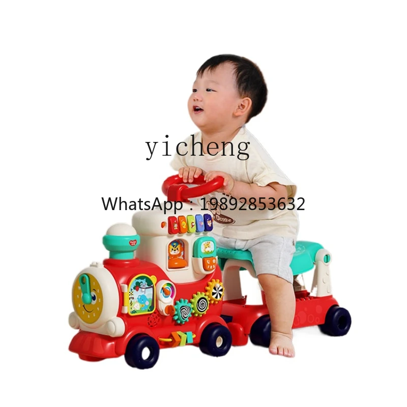 Train Toys for Children and Infants Baby 0-1-2 Years Old Supplies Children Early Childhood Education