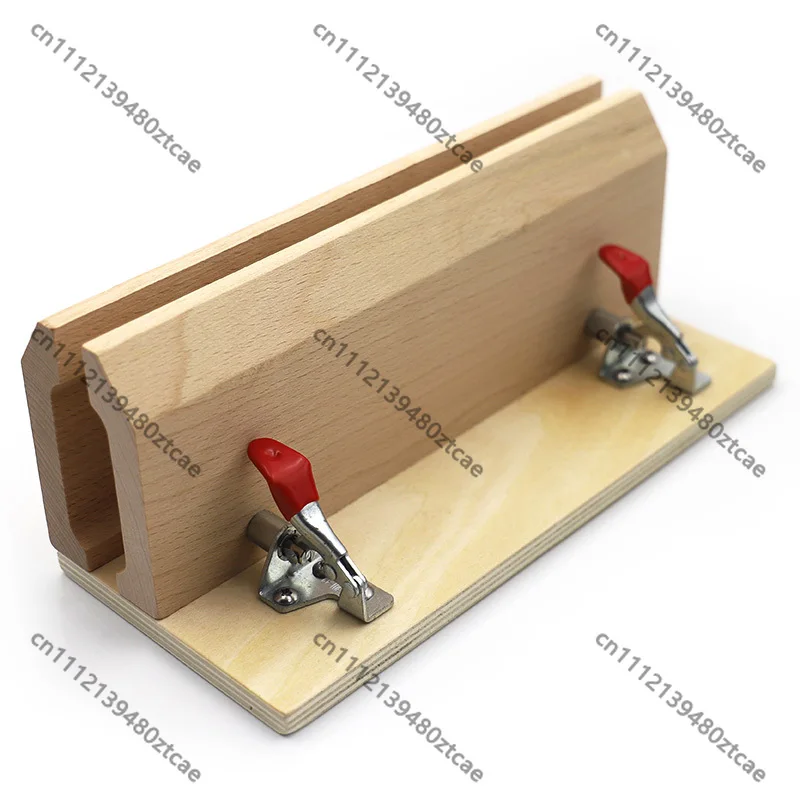 Wide Wood Leather Sewing Clamp Fixture Stand Adjustable Fixing Rack DIY Handmade Leather Craft Auxiliary Tool