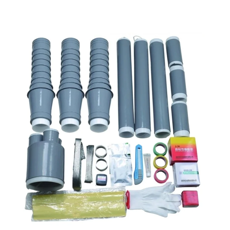 

35KV Full Cold Shrink Silicone Rubber Cable Joint Terminal Kit Indoor Outdoor Use for Enhanced Electrical Connectivity