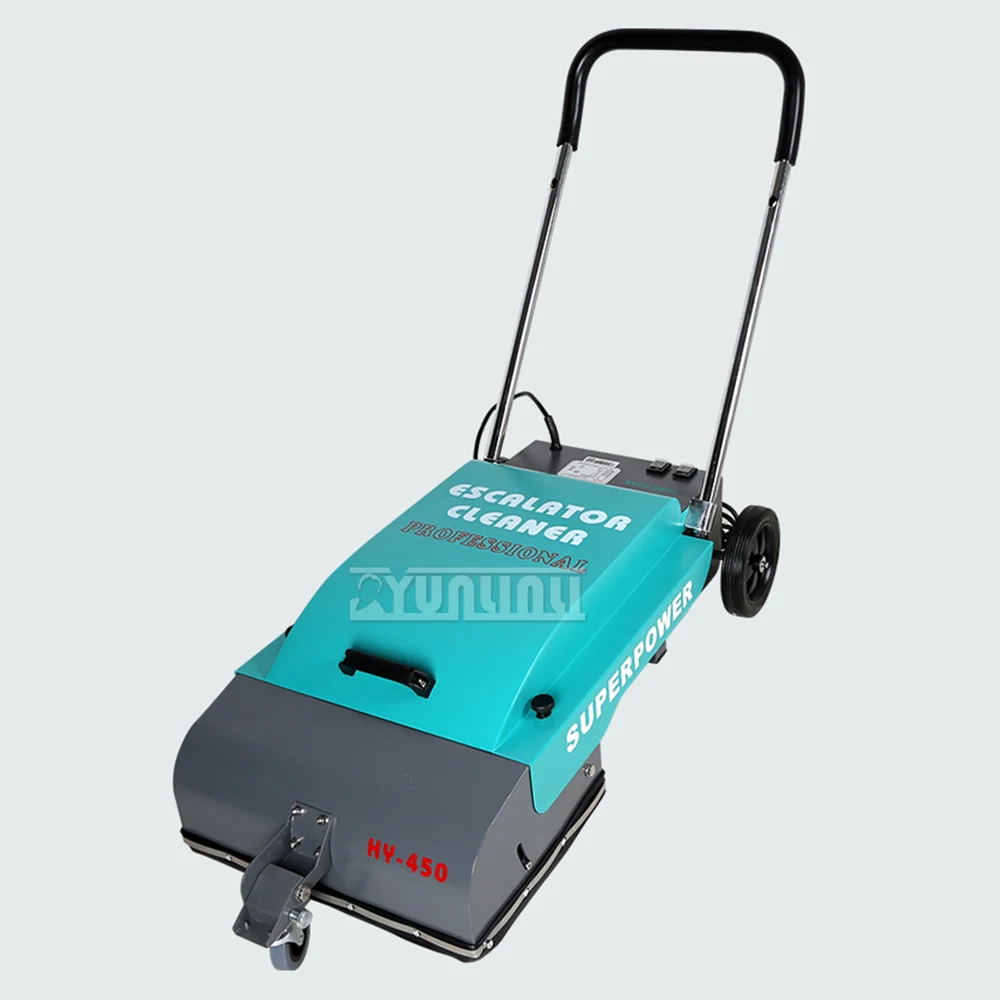 HY450 Staircase Cleaning Machine Stairs Vacuum Cleaner 220V 1100W Escalator Sweeper Sweeping Cleaning Machine