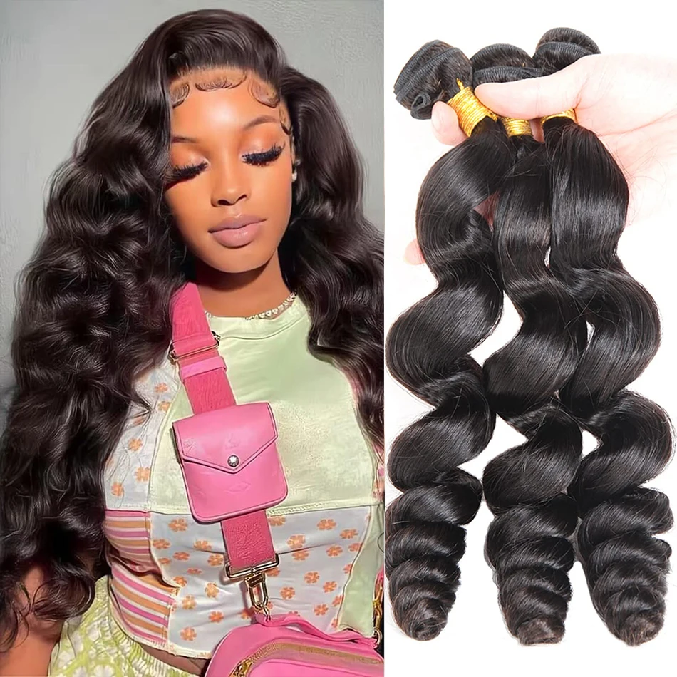 

12A Малайзийские пучки волос с распущенными волнами Ombre Свободные вьющиеся 1/3 пучка 100% человеческих волос Свободные пучки волос с глубокими волнами для чернокожих женщин