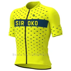 2025 Siroko Men Cycling Jersey Classic Cycling Racing Tops Short Sleeve Cyclist Clothes Shirt Maillot Summer Bicycle Bike Wear