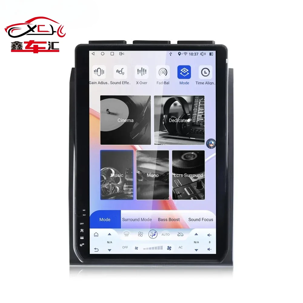 

Navihua 14.5 Inch Tesla Style Android Car Radio DVD Player GPS Navigation for Ford F150 Raptor 2015-2020 Multimedia Auto Stereo
