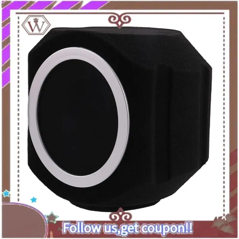 ABBG-C5 Universal Studio Mic Screen Live Recording Microphone Anti-Interference Noise Reduction Wind Screen