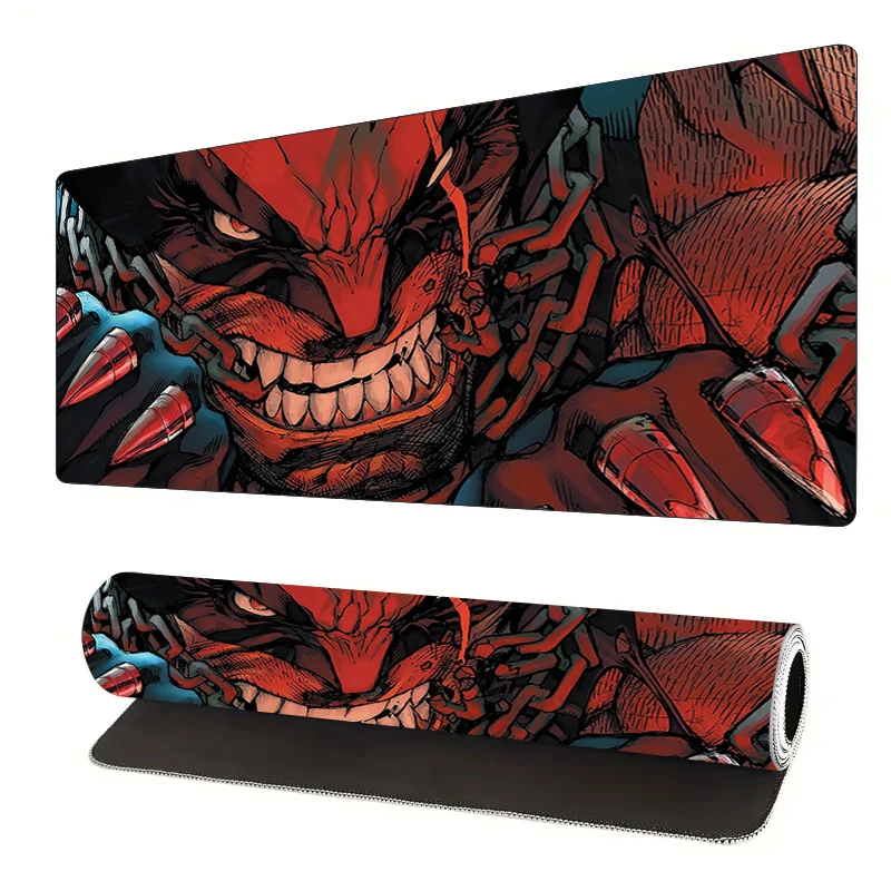 Marvel Wolverine 900x400 Mouse Pad Office PC Anime Anti Slip Gaming Mousepad Laptop Accessories Game Cabinet Desk Mat XXL Carpet