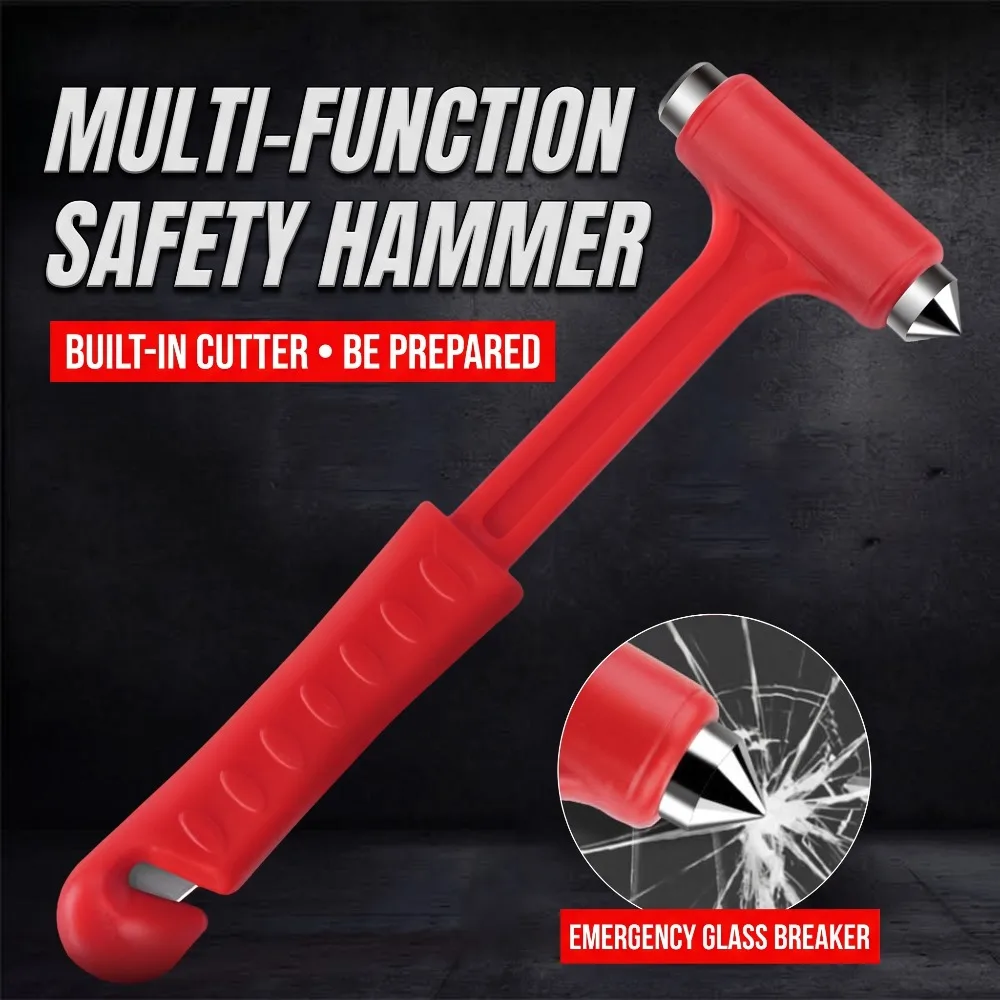 A Multifunctional Emergency Escape Hammer for That Can Break Windows in One Second, Also Known As a Fire Hammer.