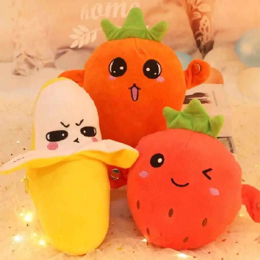 

Creative Fruit Induction Metronome Cute Soft Music Rhythm Stuffed Doll Sensory Sound Squeaky Educational Toy Developmental Toy