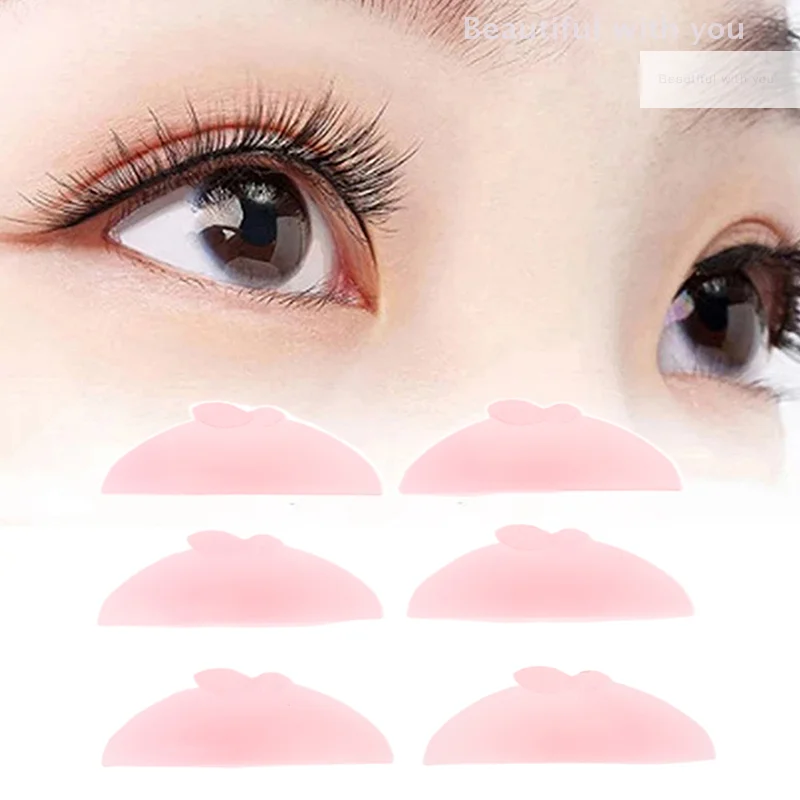 New3 ペアまつげ軟化パッドシリコーンまつげパーマパッドまつげロッドシールドリフティングまつげアクセサリーメイクアップツール