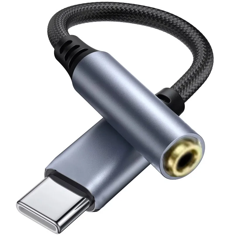 1 قطعة نوع C إلى 3.5 مللي متر جاك سماعة محول USB-C 3 5 مللي متر الصوت كابل محول آيفون 17 16 15 برو ماكس هواوي Xiaomi #1