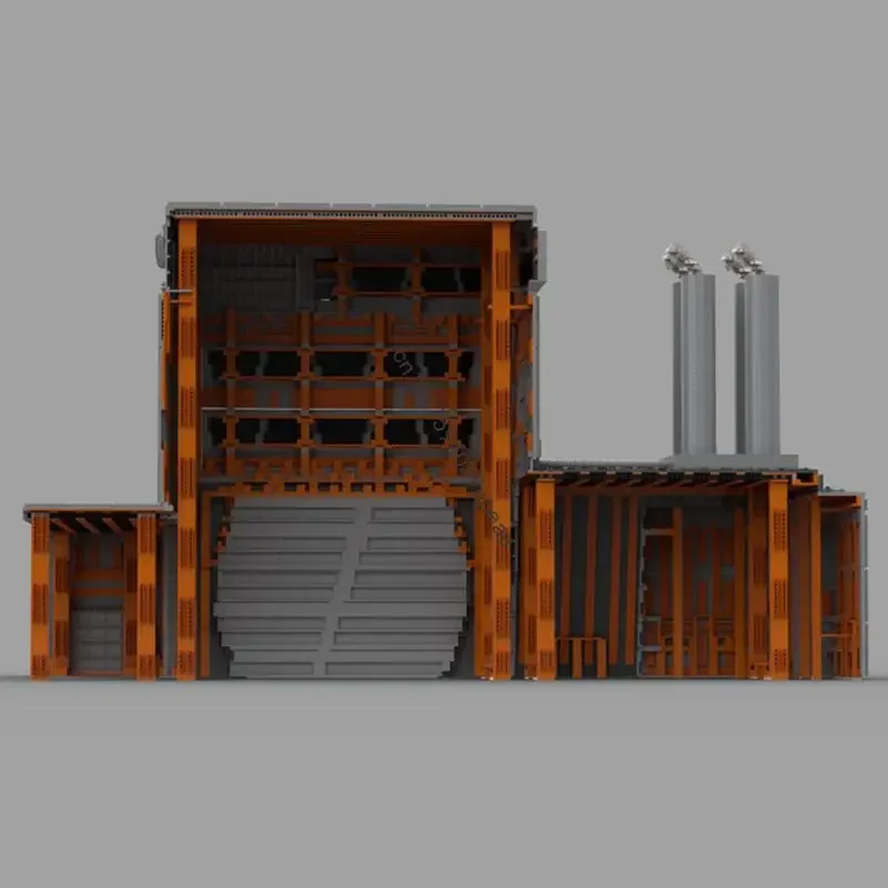 Nuovo 22051 Pz Famoso Star Battle Movie Moc Grande Separatista Modello di Base Puzzle Personalizzato Fai Da Te Idee Creative Giocattoli Per Bambini Regali Di Compleanno