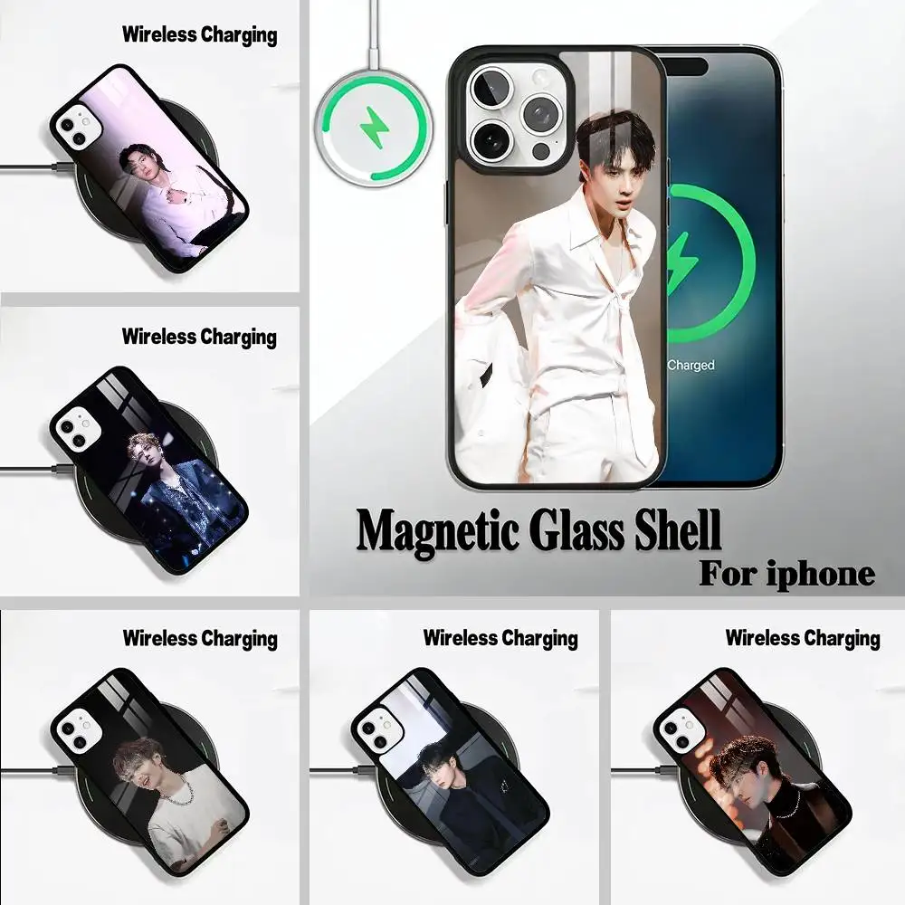 

Young pop idol-W-Y-B-W-ang Yibo For IPhone17 16 15 14 13 12 11 Plus Pro Max Plus Wireless Charger Phone Case