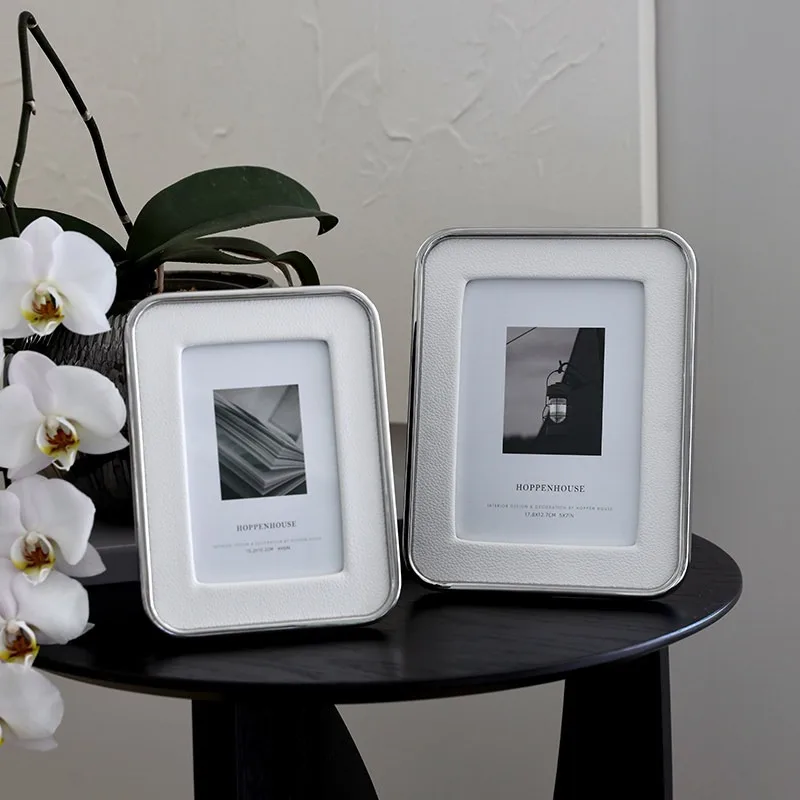 6-inch photo frame, high-end table setting, wedding photo frame, photo printing plus  frame 6-inch, light luxury living roo
