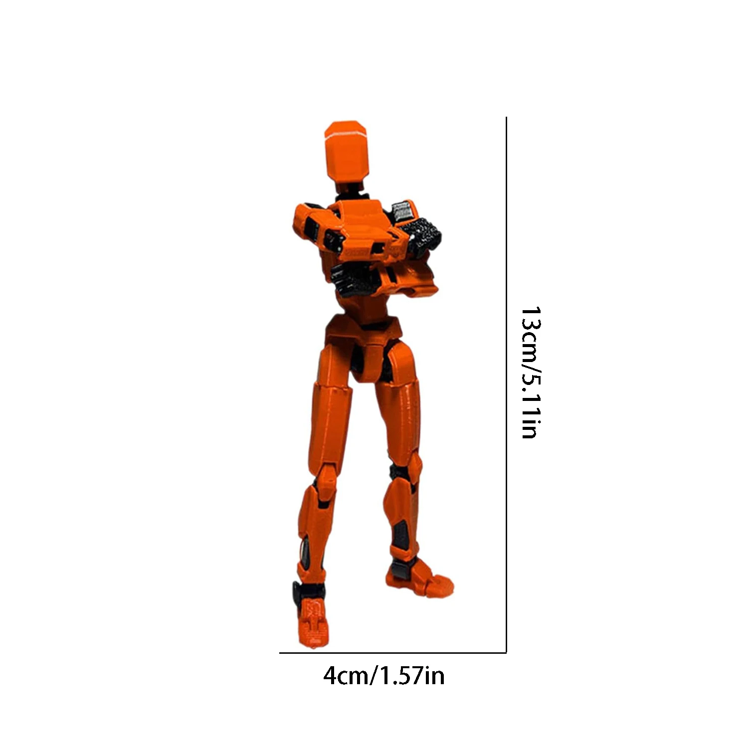 Giocattolo 3D stampato 13 giocattolo multi giunto mobile assemblato modello di bambola giocattolo antistress per l'interazione dei bambini