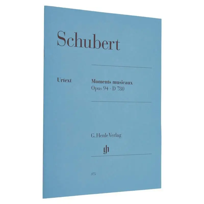 

HN375 Schubert Moments Musiceaux Gieseking Walter G Henle Verlag 9790201803753 Книга