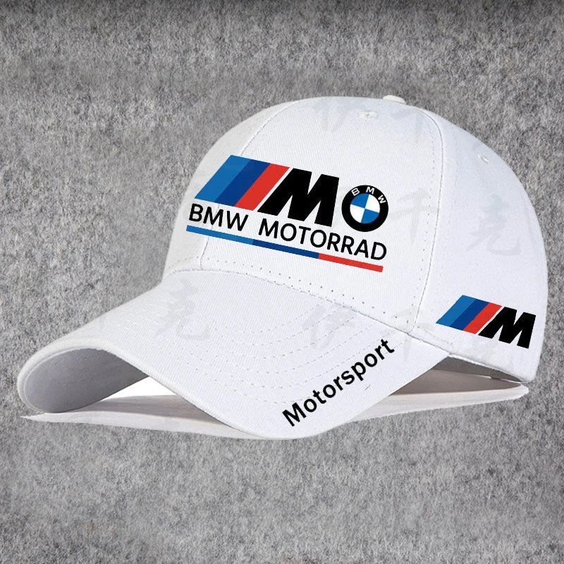 Racing baseball cap 6 colors black red navy blue white yellow