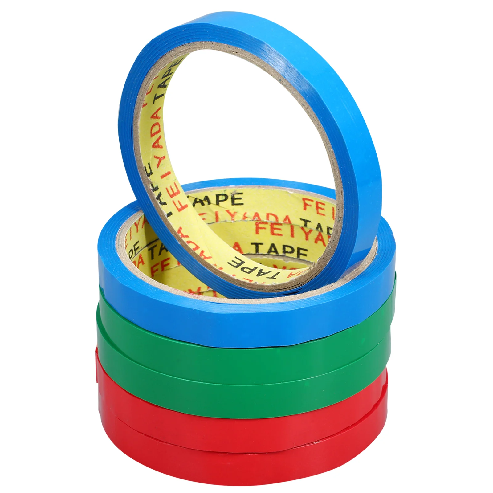 

6 Rolls Tape Sealing Machine Packaging Bag Tying Tapes Refills Packing for Vegetable Holder