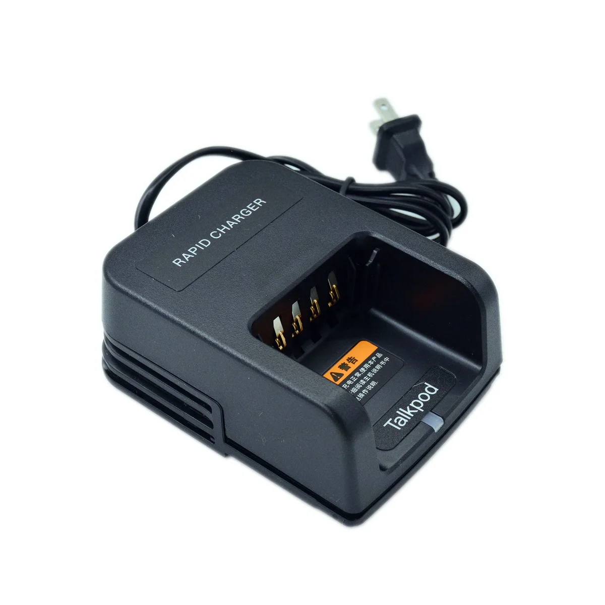 Talkpod Desktop Charger Tray with Plug Cable Input AC 100-250V for A50P Series RELAY PORTABLE RADIO Chargers Base Accessory