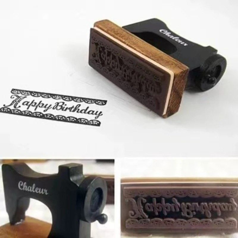 

Office School Supplies Countryitem Retro Small Iron French Thank You Merci Slogan Seal Handbook Diy Diary Stamp Kawai Lovely