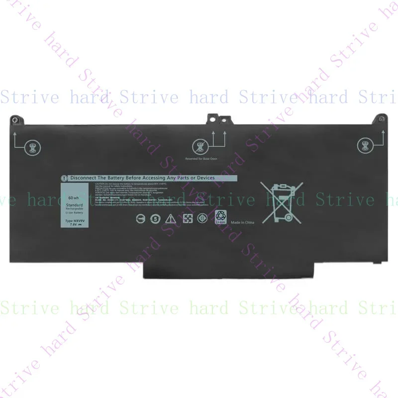 

Аккумулятор MXV9V для Dell Latitude 5300 5310 (2 в 1) 7300 7400 5VC2M 829MX 60 Втч