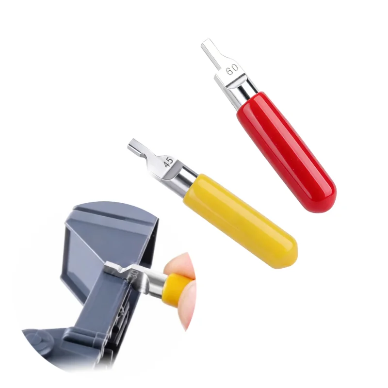 Ustar Dual Angle Chamfer Scraper UA97004/UA97005 Precision Deburring Tool for Plastic Model Military Hobby Craft Chamfering Tool
