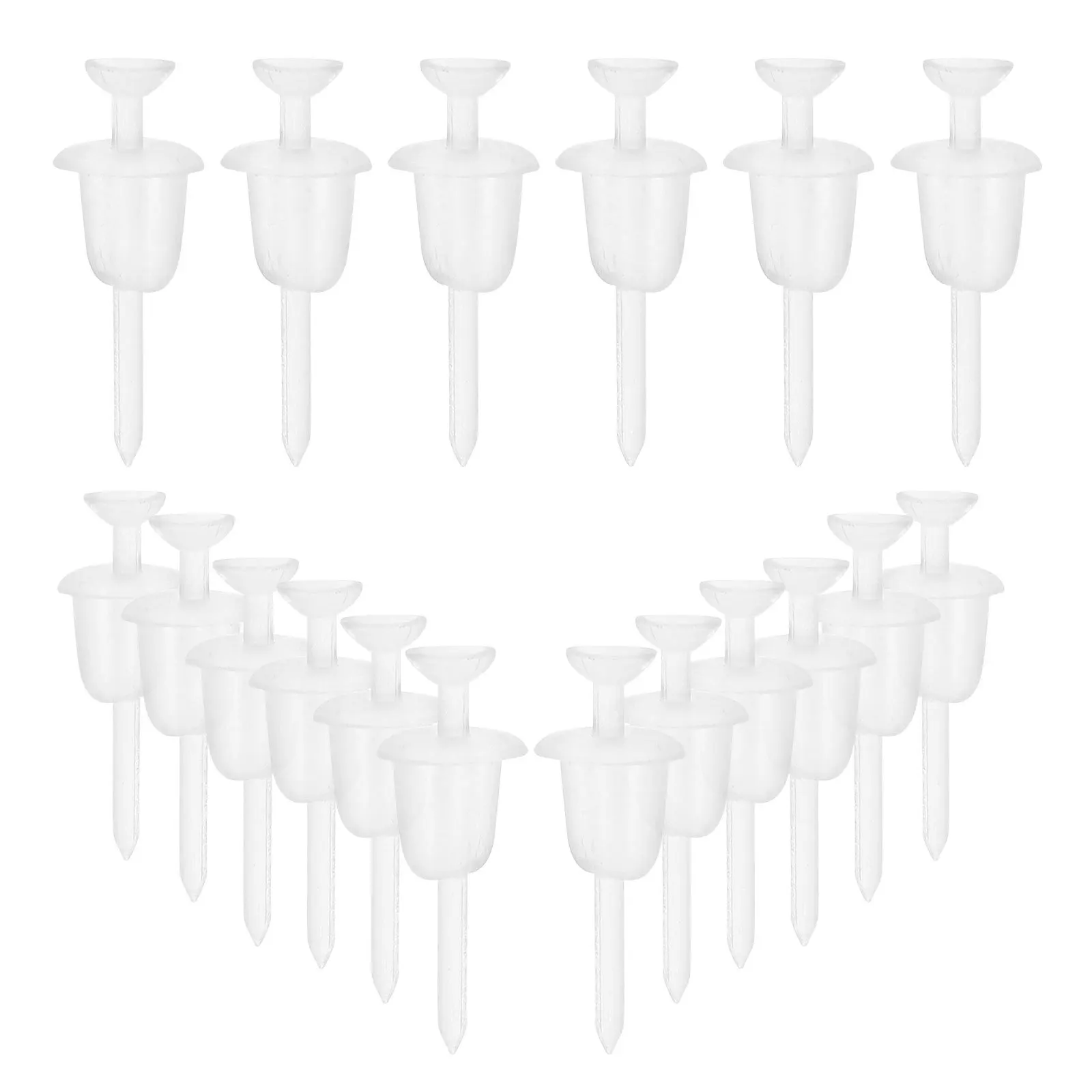 

300 пар прозрачных заглушек для серег, мягкие, прозрачные, надежные, для спорта, повседневной носки, изготовления украшений, пластик