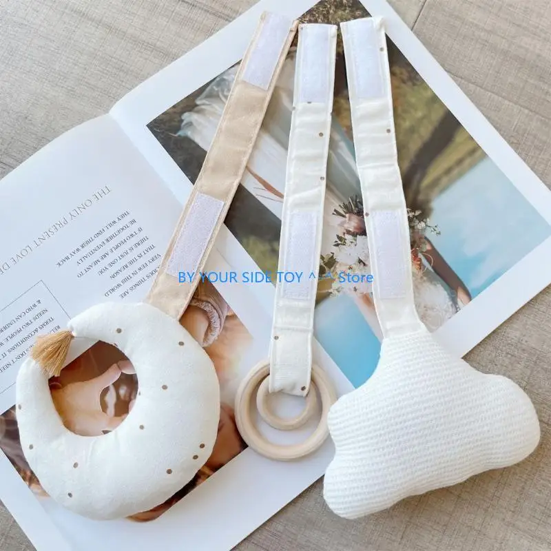 Baby Gym Set Hanging Activity Playing Gym Infant Cotton Toy for Baby Girl & Boy U6XE