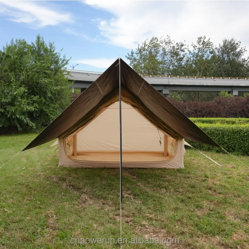 

XMSJ Spacious 6.3㎡ Two-Bedroom Inflatable Tent 300D Oxford PVC Waterproof Quick Setup Connectable Roof Portable Outdoor Canopy
