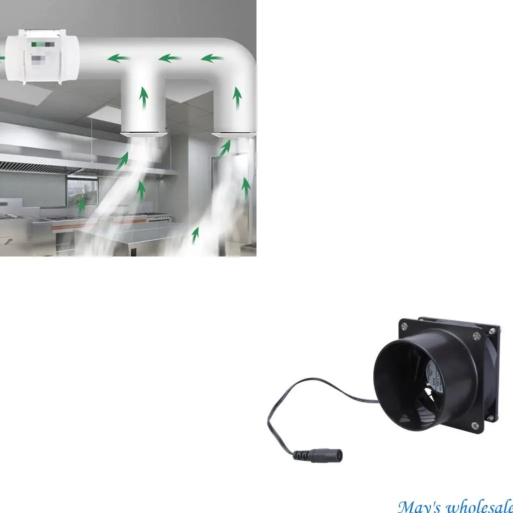

Удобный выхлопной вентилятор 80 мм 3800 об / мин вентилятор с двойным шариком для проектов DIY 448A