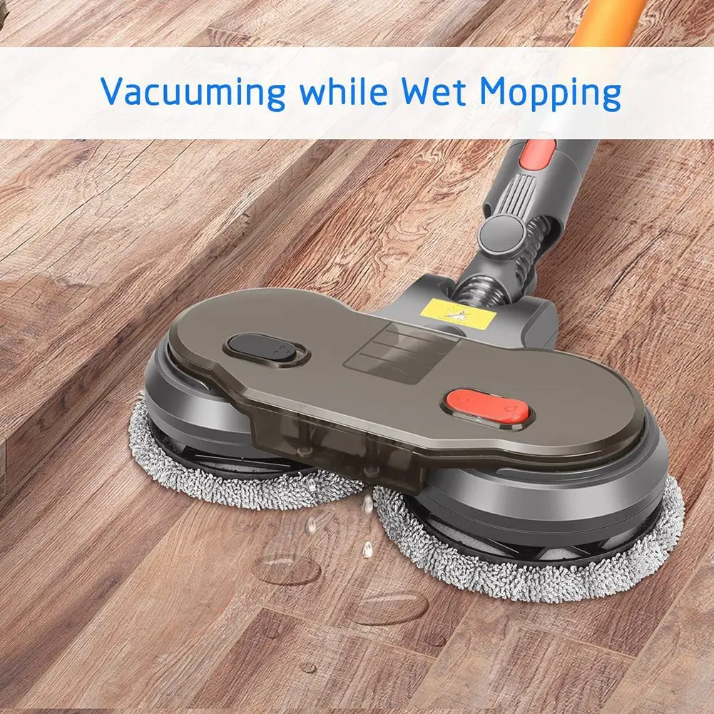 Новая электрическая насадка для влажной и сухой уборки для пылесоса V7 V8 V10 V11 V15 со съемным резервуаром для воды