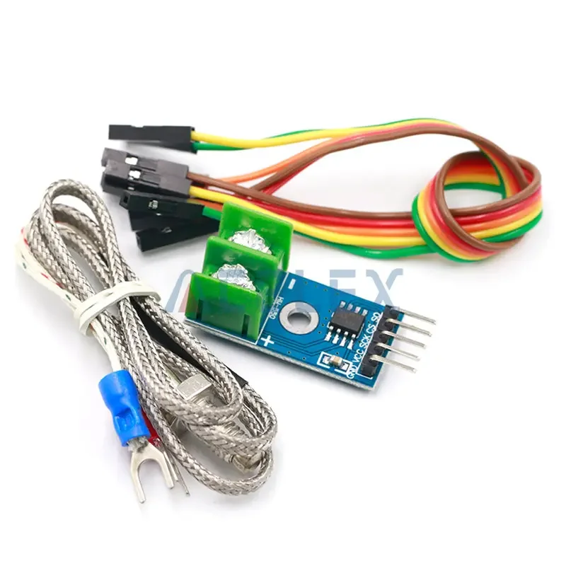 Módulo MAX6675 + Módulo de graus de temperatura Senso de termopar tipo K para arduino
