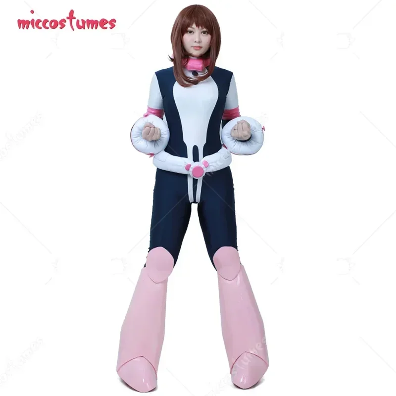 Miccostumes Women's Anime Hero Cosplay Suit Costume with Waist Piece and Neckwear