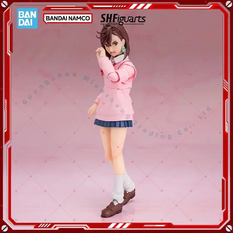 

Bandai Original box in stock SHF Momo Ayase Mobile Figure Finished Model kit PVC Anime full Action Toy Gift for kids soldier set