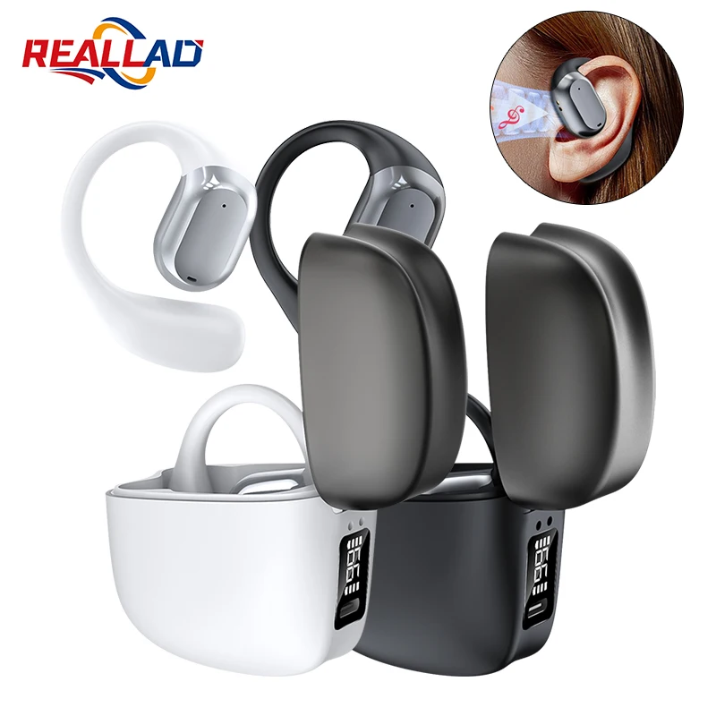 

T371 Wireless Earphones Bluetooth 5.3 Big Bass 12mm Drivers IPX5 Waterproof Earbuds 48Hrs Battery Life Sport Headphones