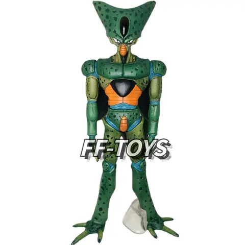 재고 있음 드래곤 볼 Z 셀 첫 번째 양식 그림 셀 입상 27cm PVC 액션 피규어 컬렉션 모델 장난감 어린이 애니메이션 선물