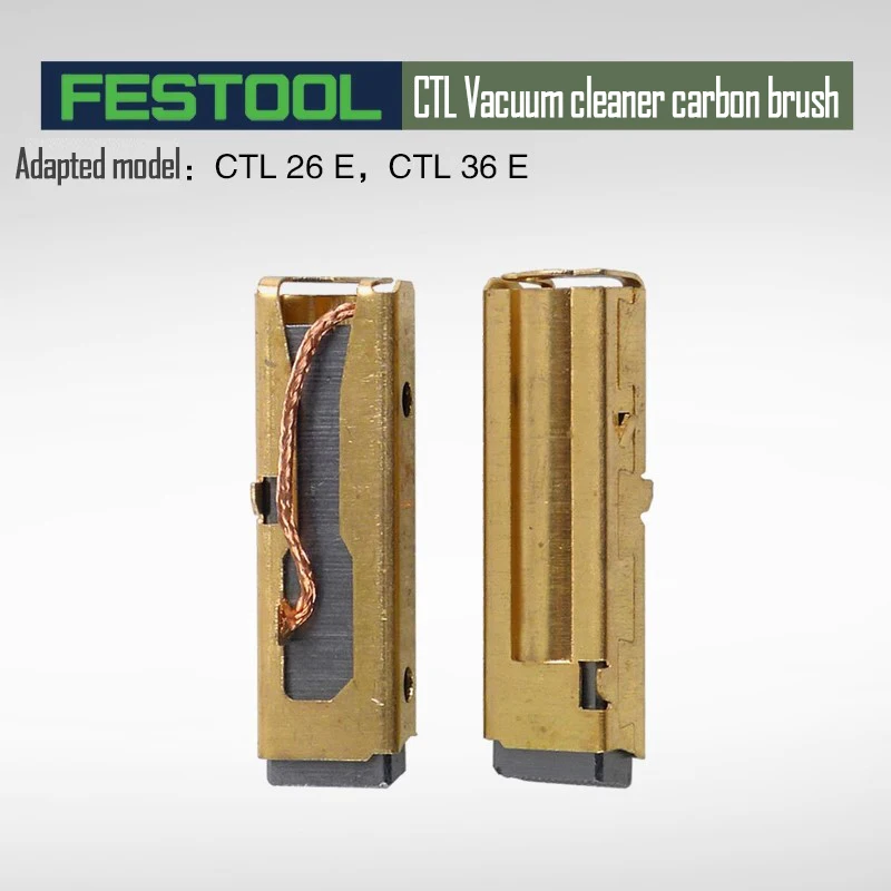 

Carbon Brush FESTOOL Accessory FESTOOL Vacuum Cleaner Original Accessory CTL 26/36 E Switch Clamp Ferry Hose Vacuum bag