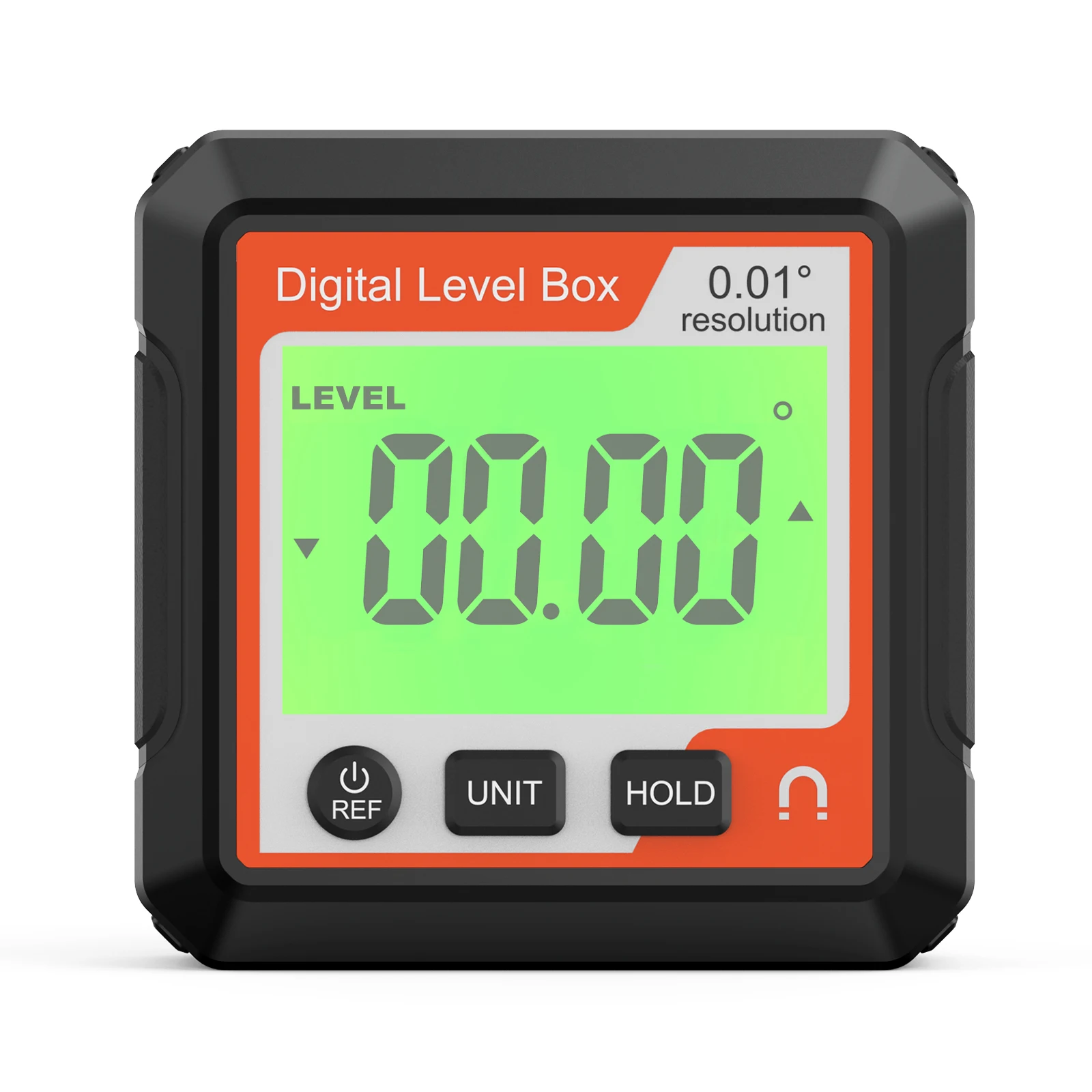 Digital Electronic Level and Angle Gauge, Angle Finder Level, Magnetic Base, LCD Display Backlight for Woodworking, Building