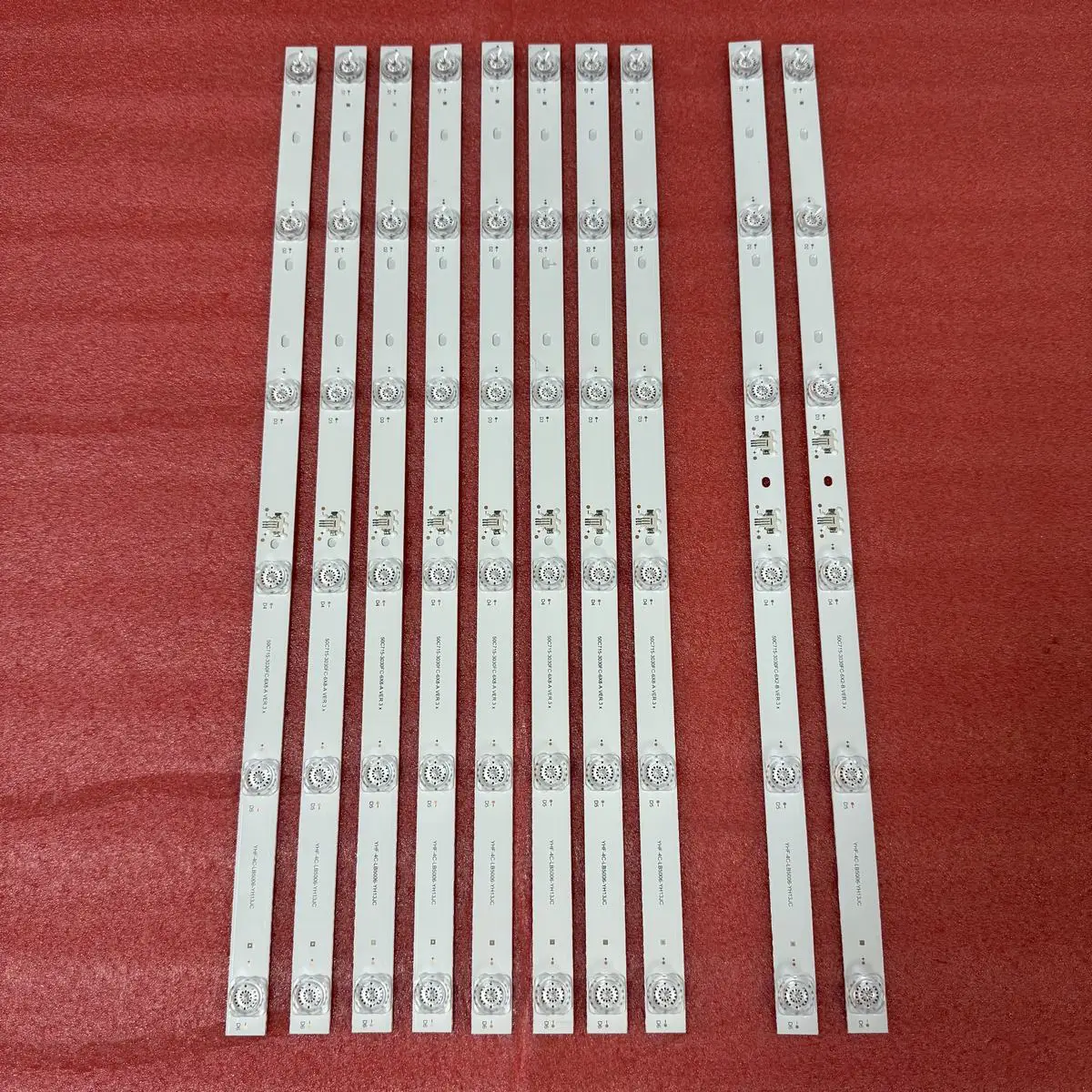 LED Backlight Strip 6LED Blue light For TCL 50QLED800 50C715 50C711 50C715 50C716 LX20200309 4CLB5006YH16J