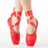 Ballet Pointe Shoes Ballerina Ballet Shoes Girls Women Ballet Dance Wear Practice Performance Dance Shoes