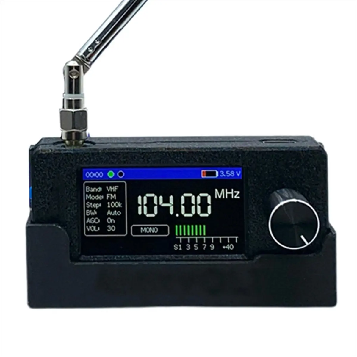 

[in stock] ATS MINI PRO SI4732 Full Band Radio Case LSB USB AM FM Radio Receiver 1.9inch IPS Screen HF SW MW VHF